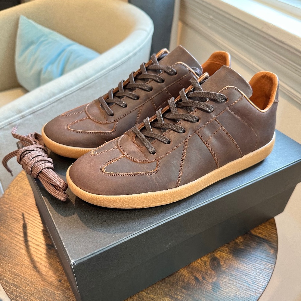 Beckett Simonon Morgen Trainers size 7 brown